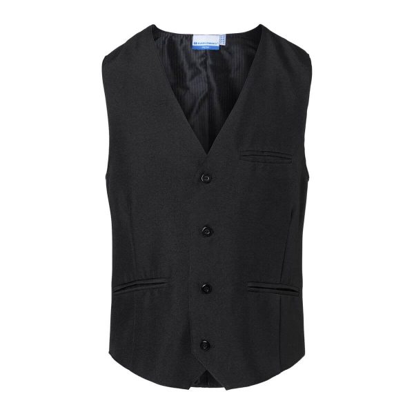 Gilet con bottoni con tasche Unisex - Waistcoat Basic da personalizzare