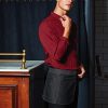 Grembiule corto in canvas con tasca jeans - Metro' Utility Hip Apron da personalizzare - immagine 3