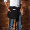 Grembiule corto in canvas con tasca jeans - Metro' Utility Hip Apron da personalizzare - immagine 4